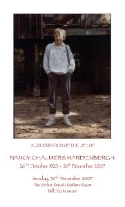 Nancy's Memorial Cover