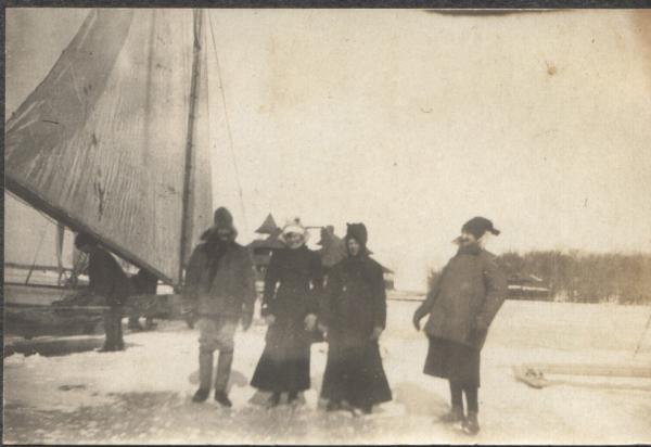 iceboat with people